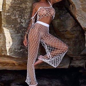 Andi Bagus Jagger Crop Top and flare pants sets